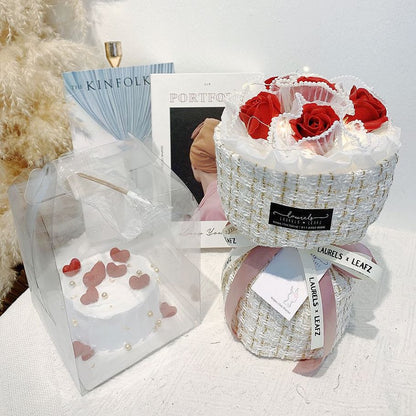 Embroider Soap Flower & Cake Set