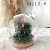 Christmas Tree Bell Jar(Include LED Light) | Laurels & Leafz