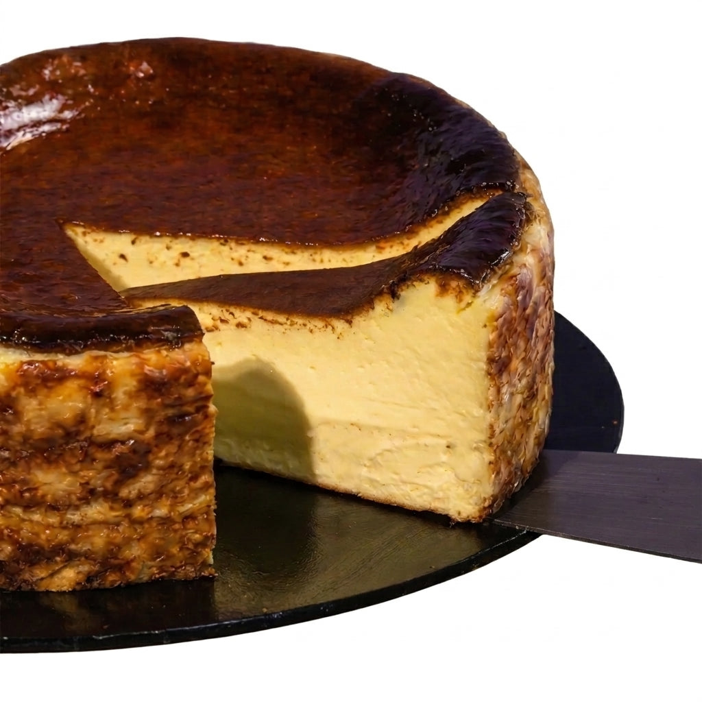 Le Sweet 5' Burnt Cheese Cake | Laurels & Leafz | Best Online Florist ...