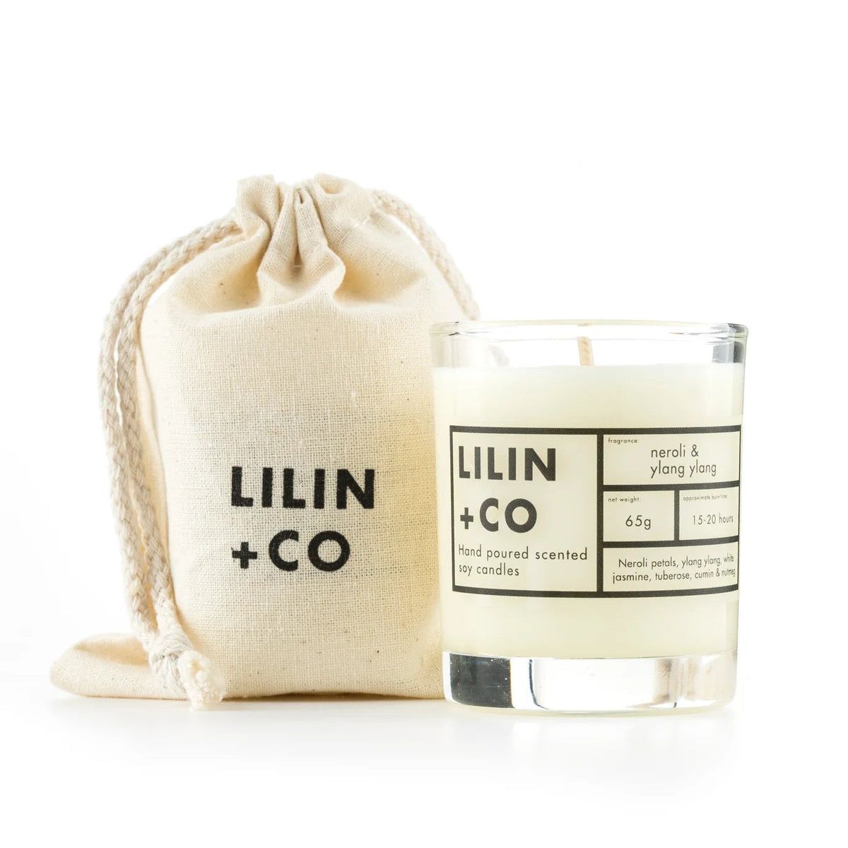 Neroli & Ylang Ylang Candle by LILIN + CO