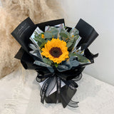 Dark Romance Sunflower Bouquet
