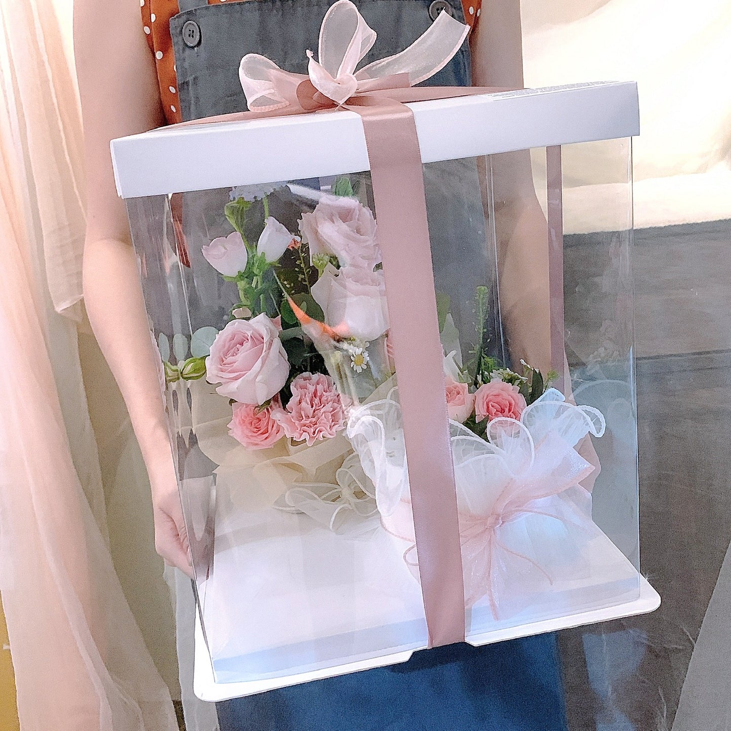 Dreamy Flower Cake Box