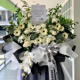 Sorrowful Condolences Flower Stand