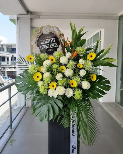 Tribute  Condolences Flower Stand