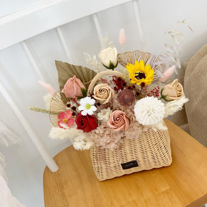 Olivia Soap Flower Basket