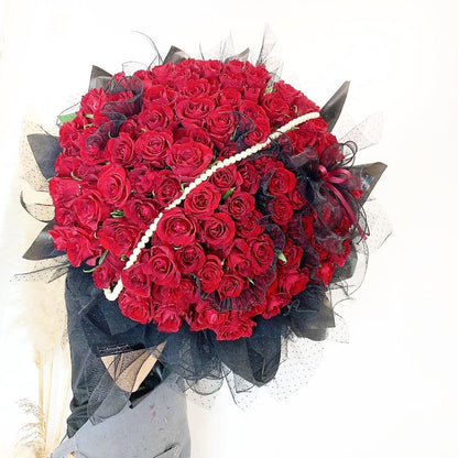 Ramona Premium Red Rose Bouquet